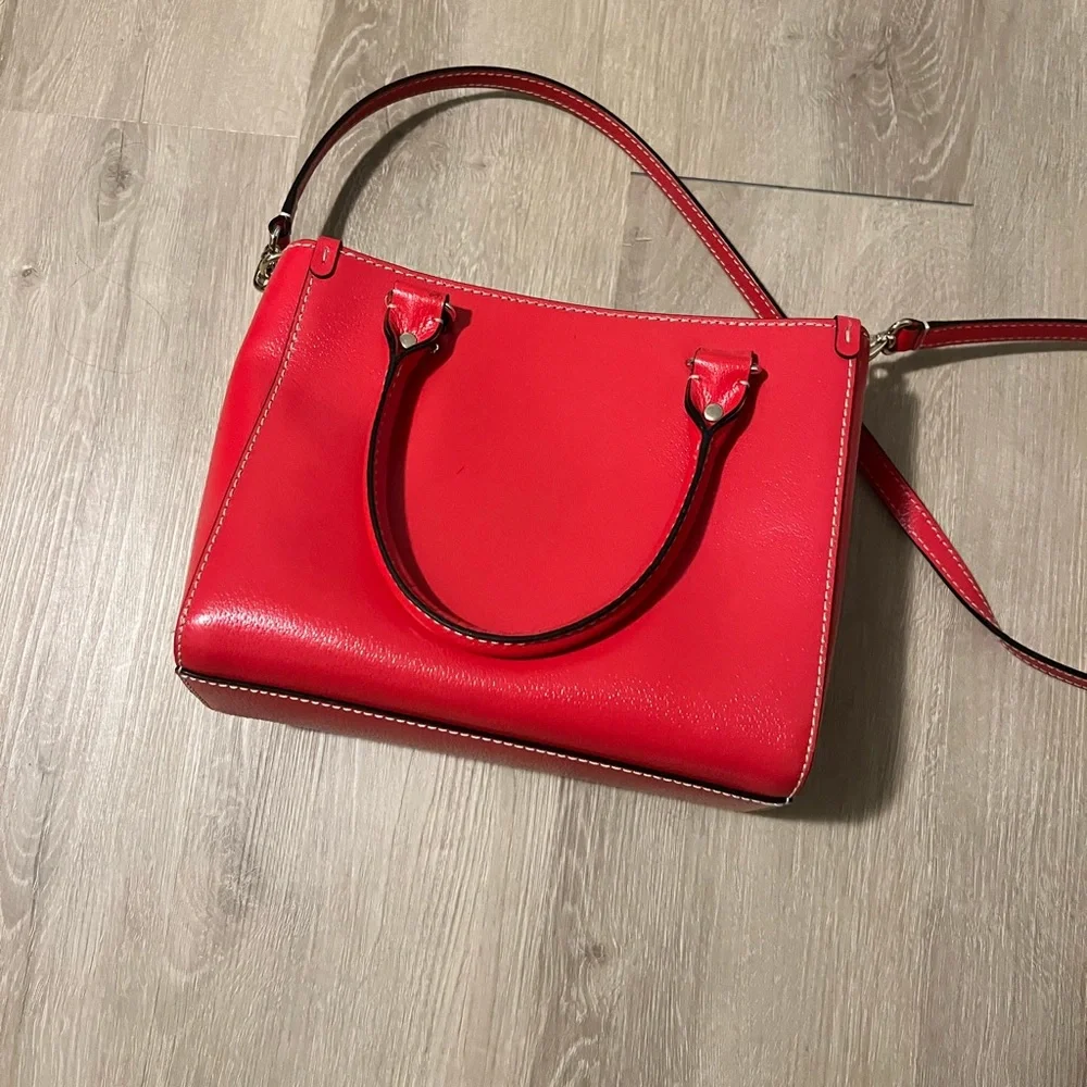 Red Kate Spade Purse - Picture 3 of 5